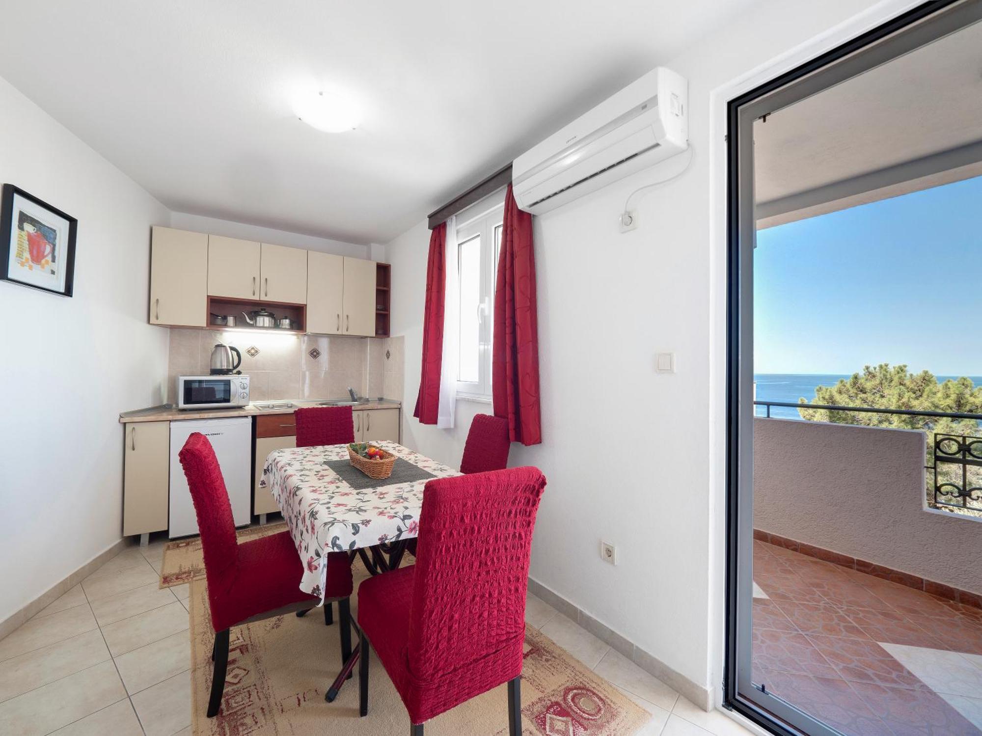 Apartments Marina Sveti Stefan Bagian luar foto