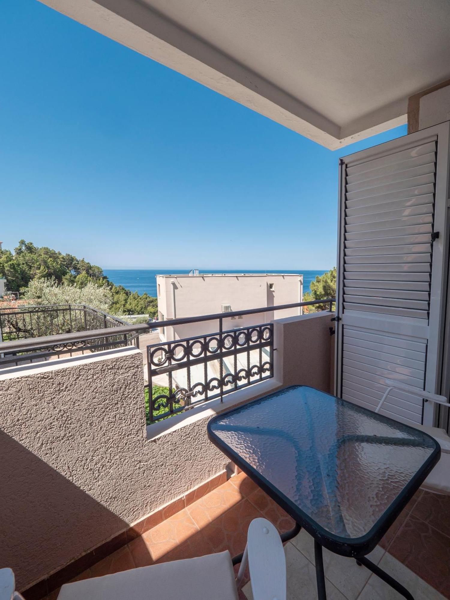 Apartments Marina Sveti Stefan Bagian luar foto