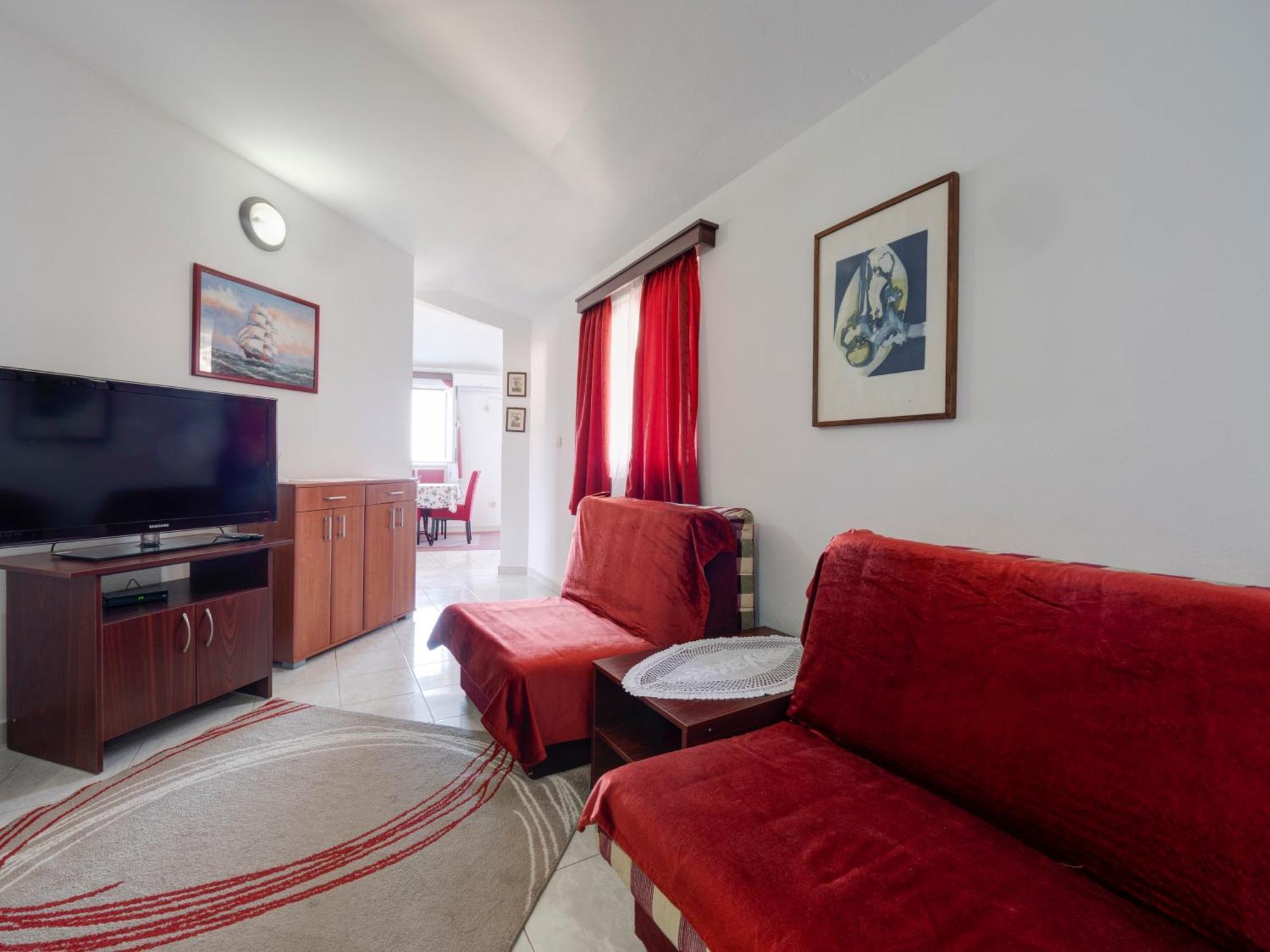 Apartments Marina Sveti Stefan Bagian luar foto