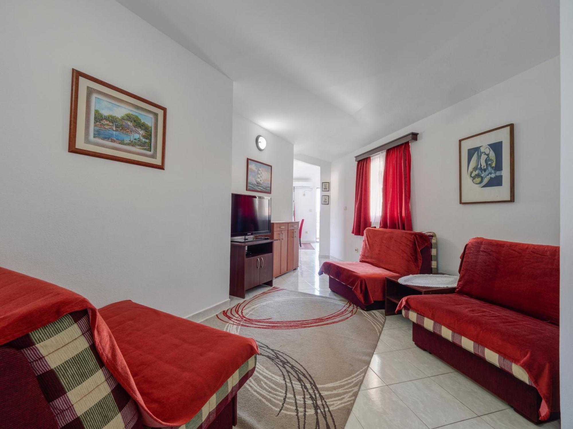 Apartments Marina Sveti Stefan Bagian luar foto